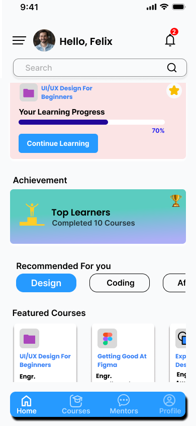 Learning Website